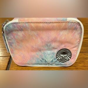 NWOB Koa Koa Tie dye jewelry case, sunrise color
